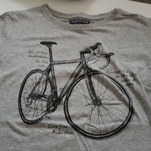 Boys grey Mayoral bicycle tshirt Euro 152 cm Style